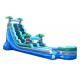 Amusement Water Slide Bounce House , Inflatable Slip N Slide Heavy Duty 15*6*7m