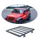 Quick and Easy Installation Black 4x4 Aluminum Alloy Roof Rack for Jeep Wrangler JL