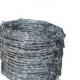 4 Point Metal Netting Mesh Galvanized Steel Barbed Wire Rustproof  45g/Mm2 Zinc