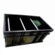Black Conductive Glossy Lamination ESD Packing Box For Electronics
