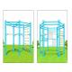 Multifunction Rope Bridge Obstacle Course Galvanized Steel Materil