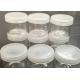 Transparent 6ml Glass Jar , Glass Concentrate Containers Food Grade