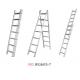 En131 4.62m 2x10 Foldable Extension Ladder
