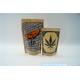Recloseable Custom Made Kraft Paper Zipper Bags , Herbal Incense Pouches Logo Printed