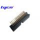 90 Degree Pin Male Header Connector Right Angle 2.0mm Pitch PA9T Gold Tin Plating