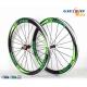 50mm Clincher Bicycle Aluminum Road Bike Wheels With Mrcarbon Logo