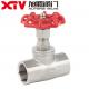 ISO and Ts Certified 1000wog Threaded End SS304 Globe Valve for Industrial Applications