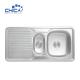 CH10050E Large and Small Double Bowl Kitchen sink Stainless Steel Press Kitchen Sinks