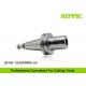 Special Steel Iso 30 Tool Holders With 30000RPM - 40000RPM High Speed , High Precision