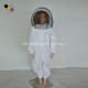 White Hooded Ventilated 150cm Children Bee Protection Suit