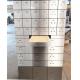 Hotel Lobby Bank Deposit Box Lockable With 10mm Stainless Steel Plate 600mm Depth