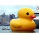 PVC 3m 4m 5m 6m Giant Advertising Water Floating Inflatable Rubber Yellow Duck On Water