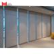 White 95mm Movable Partition Wall Panel 6063-T6 Aluminum Frame