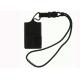 USB Smart/ID/ATM/IC/CAC Card Reader with ID Badge Holder (ZW-12026-6-Black)