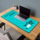 Custom Sublimation Logo XL XXL Large Computer Keyboard Deskpads with Rubber Mouse Pad