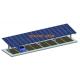 Single Rows Middle pole Solar Carport Mounting System