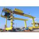 50T Movable Shipping Container Crane , RMG Rail Mounted Gantry Crane