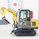 Diesel Engine Orchard Digging Trenches 3ton Customized Mini Garden Excavator
