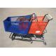 5 Inch Wheel Plastic Shopping Trolley Convenient Reusable 120kg Capacity