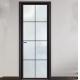 Interior Single Pane Aluminium Frame Glass Doors 2000mm Soundproof