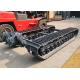20 MT Capacity Rubber Crawler Chassis With Diesel Engine For Industry Machinery