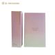 Pink Gradient Color Card Paper Box For Skin Care Essential Oil Holding Cardboard Box