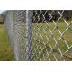 Aluminum Chain Link Fence Fabric Waterproof 50x50 Mesh White Color