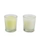 Transparent Incense Cup Glass Scented Candle for Home Decoration Cosmetic Package