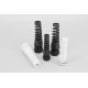CE Approved nylon PA material black and grey color IP68 spiral Waterproof PG Cable Glands With Strain Relief