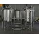 10HL Industrial Beer Brewing Equipment Stainless Steel Full Set Auto / Manual Control