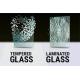 Smooth Safety Tempered Glass Heat Resistant Tempered Float Glass For Window / Door