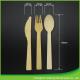 Biodegradable Eco Friendly 170mm Disposable Bamboo Knives ,Forks Spoons