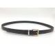 Ferrakiss Women 'S 3/4” Wide Skinny Snake - Grain PU Leather Belt With Metal Loop