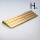 C3771 Anti Slip Edge For Stairs , Wear Resistant Brass Step Nosing