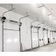 Automatic Electric Overhead Sectional Door Warehouse Thermal Insulated Metal Loading Dock