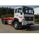 Carriage Removable Garbage Collection Truck SINOTRUK 25CBM 6X4 LHD