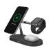 ROSH Magnetic 4 In 1 Wireless Charger With LED Light For IPhone IWatch Samsung