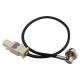 White Coaxial FAKRA SMB Adapter Cable , RF Reverse Camera Code B Cable