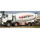 SINOTRUK HOWO 6x4 8m3 Concrete Mixer Truck With Pump Self - Loading