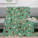 Wearable Printed Flannel Blanket 127x153cm 100% Polyester