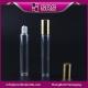 SRS clear glass material glass roller essential bottle with steel ball