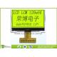 STN Yellow / Green Positive Lcd Display Module 0.515 X 0.475 Dot Pitch