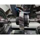 Steel Grinding Single Helical Gear High Speed Train Transmission 17CrNiMo6  ISO 6 Grade