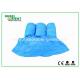 Polythene Laboratory Disposable Footwear , Skid Resistant Shoe Covers