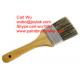 Natural pure bristle Chinese bristle synthetic mix paint brush wood handle plastic handle 2 inch PB-010