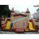 PVC Commercial Inflatable Bouncer Slide For Backyard Use With Custom Color