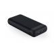 Black White PD Power Bank Fast Charge 22.5W ABS Power Bank PC Matte Shell