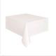 100% Compostable & Biodegradable Tablecloth -Rectangular Transparent White Disposable Table Covers