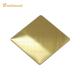 ASTM Cold Rolled Stainless Steel Plate Gold Four Feet Sustainable
