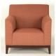 Hotel fabric lounge chair,single sofa LC-0001